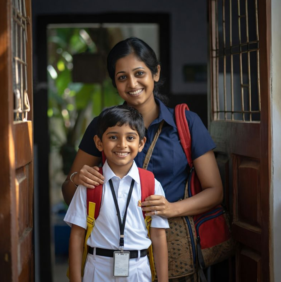 Happy Parents at Chiranjeevee